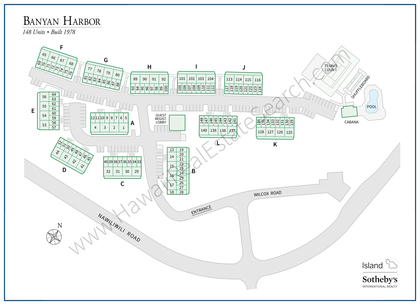 Banyan Harbor Map